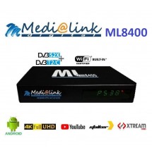 Medialink ML 8400 4K IPTV S2T2 hybrid