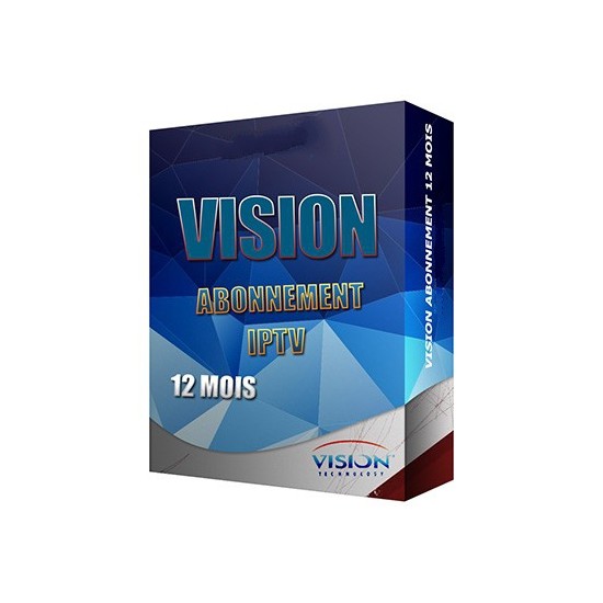 Abonnement IPTV Vision Amigo 5 - 12 mois