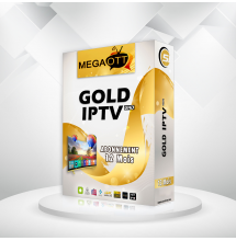 Abonnement IPTV GOLD+ 12 Mois