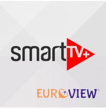 Service Smart+ IPTV euroview tout modèle 12 mois
