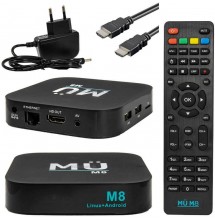 MÜ M8 4k Box + abonnement IPTV 12 mois