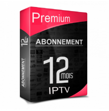 Abonnement Premium IPTV & VOD 12 mois