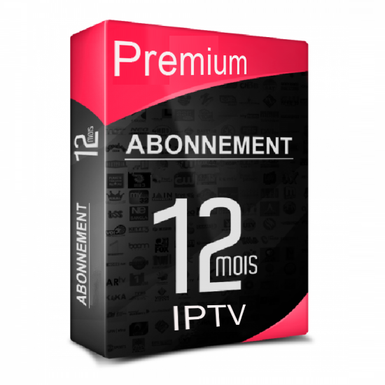 Abonnement Premium IPTV & VOD 12 mois