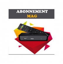 Abonnement infomir MAG IPTV tous modèle 12 mois