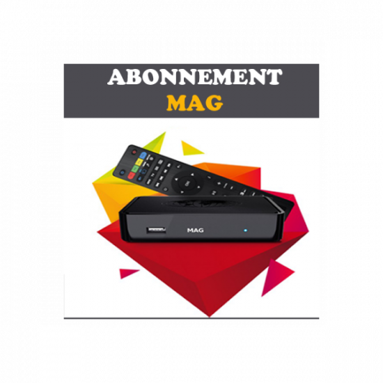 Abonnement infomir MAG IPTV tous modèle 12 mois - Original